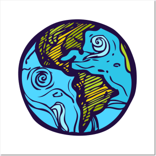 Earth Posters and Art